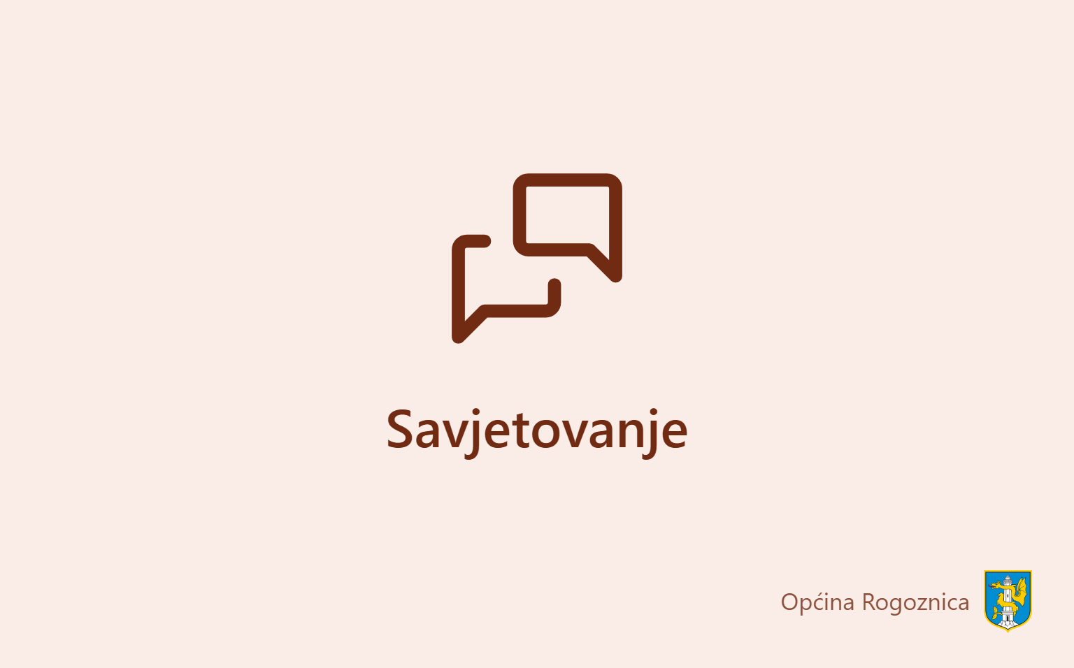 Savjetovanje – Općina Rogoznica